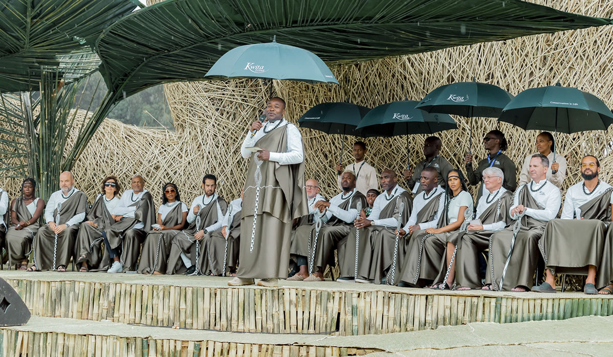 Delegates at Kwita Izina